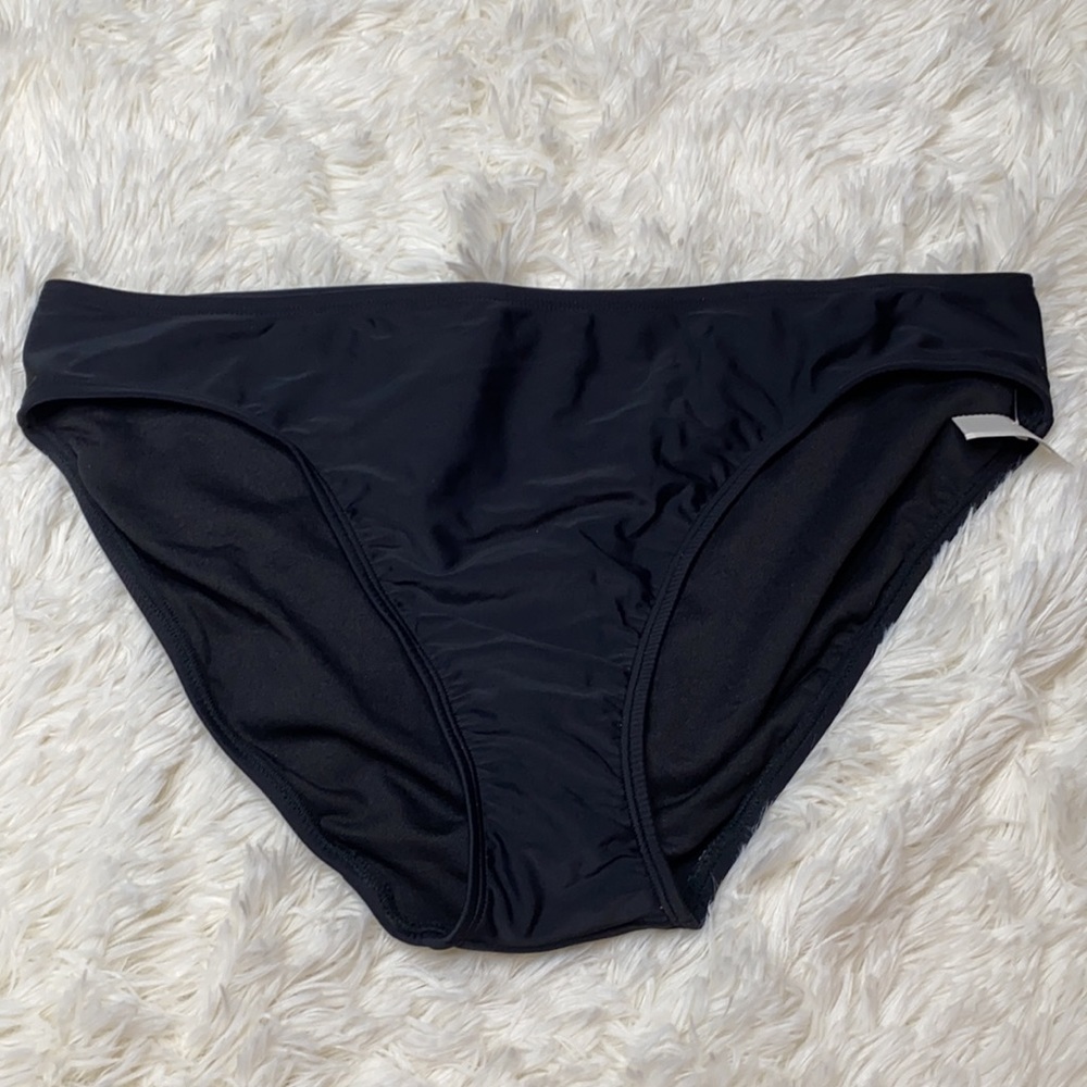 Leilani Black Bikini Bottoms Brand New Size 12 - Picture 2 of 11